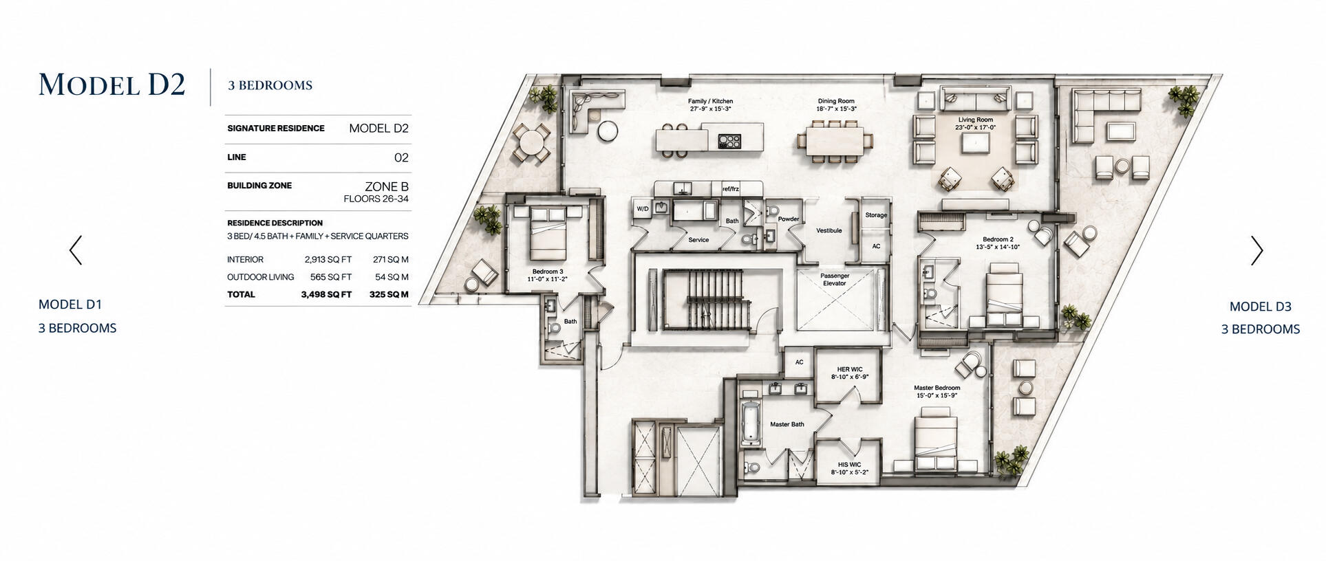 16901 Collins #3002, Sunny Isles Beach FL 33160