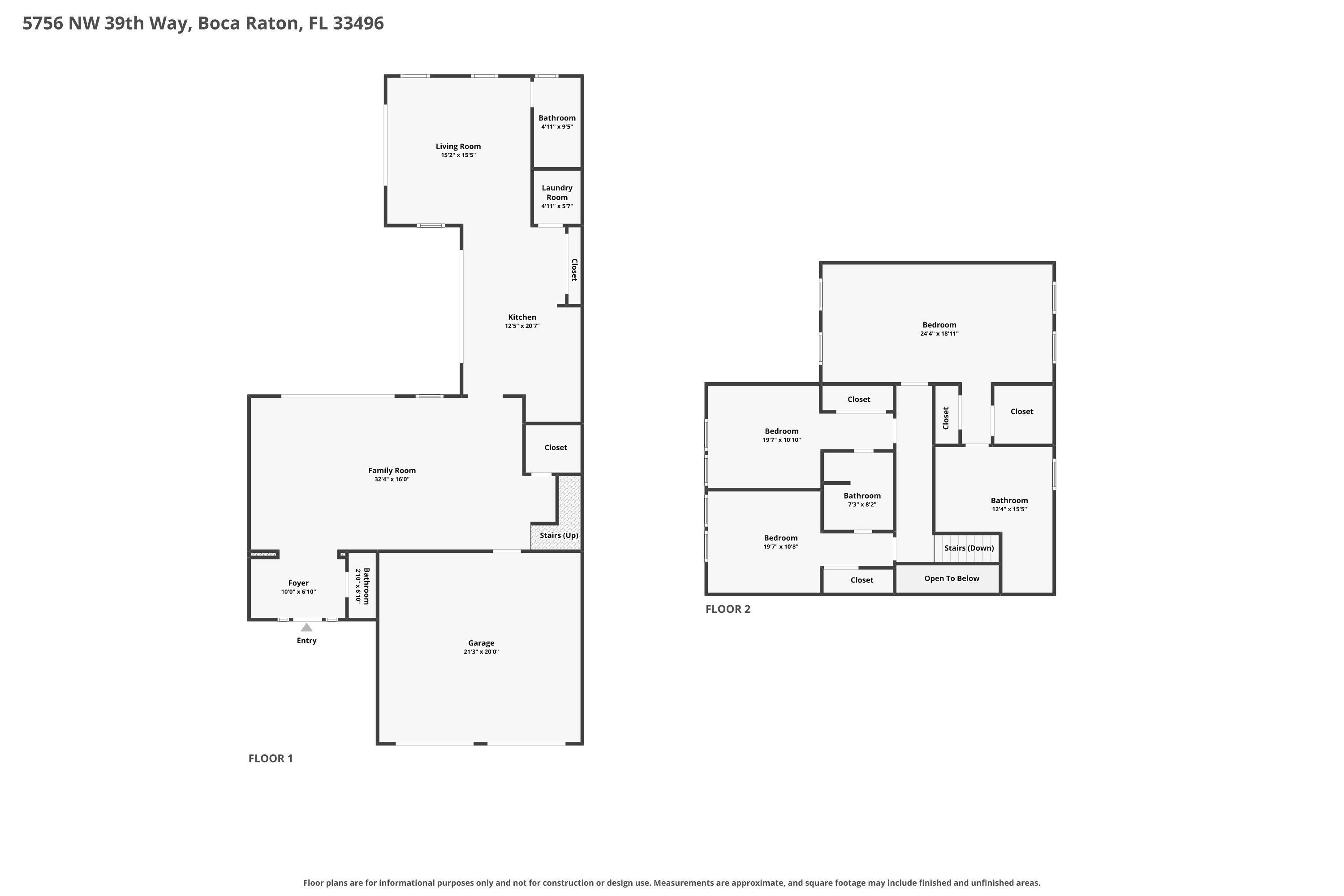 5756 NW 39TH, Boca Raton FL 33496