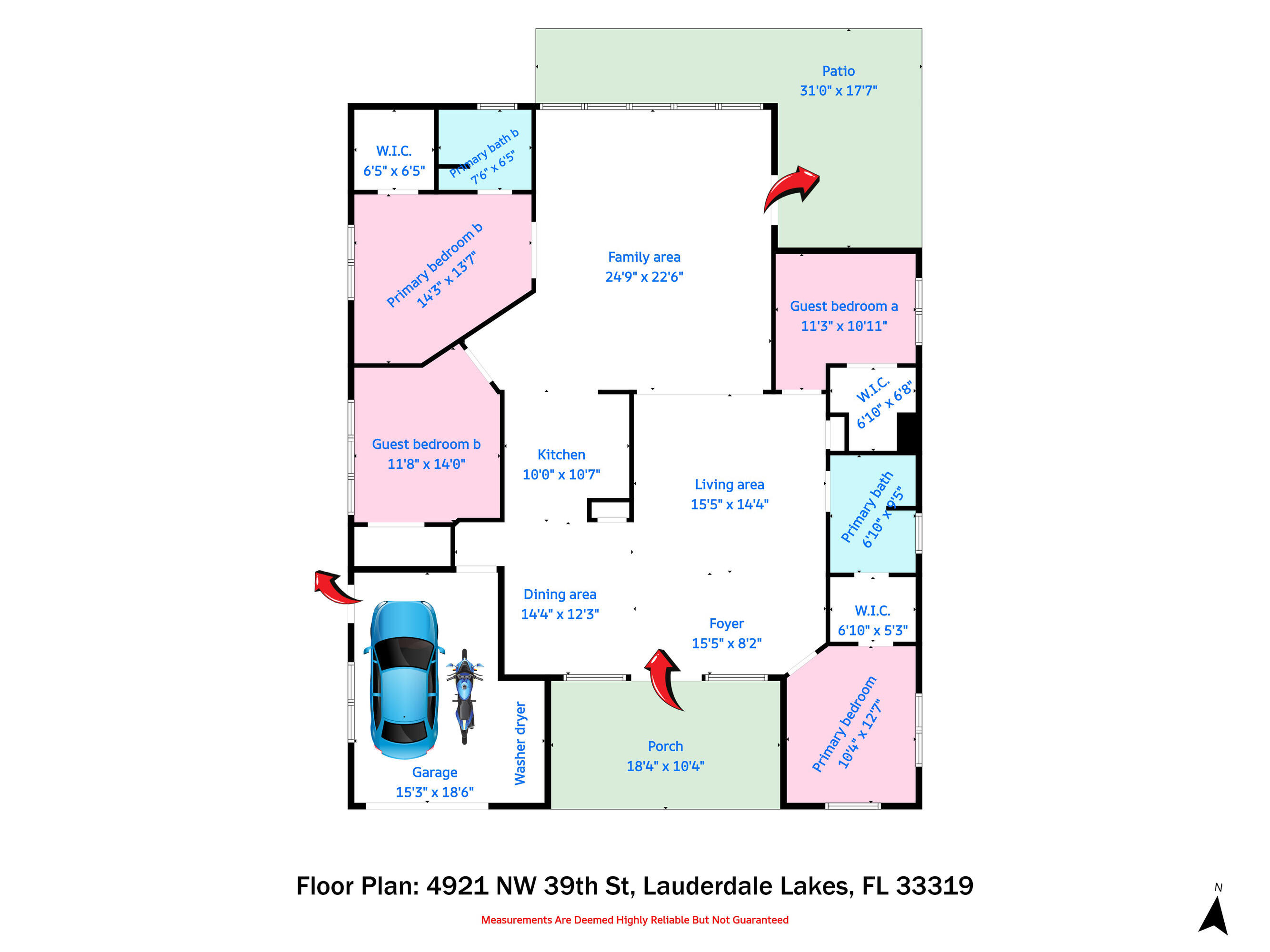 4921 NW 39TH, Lauderdale Lakes FL 33319