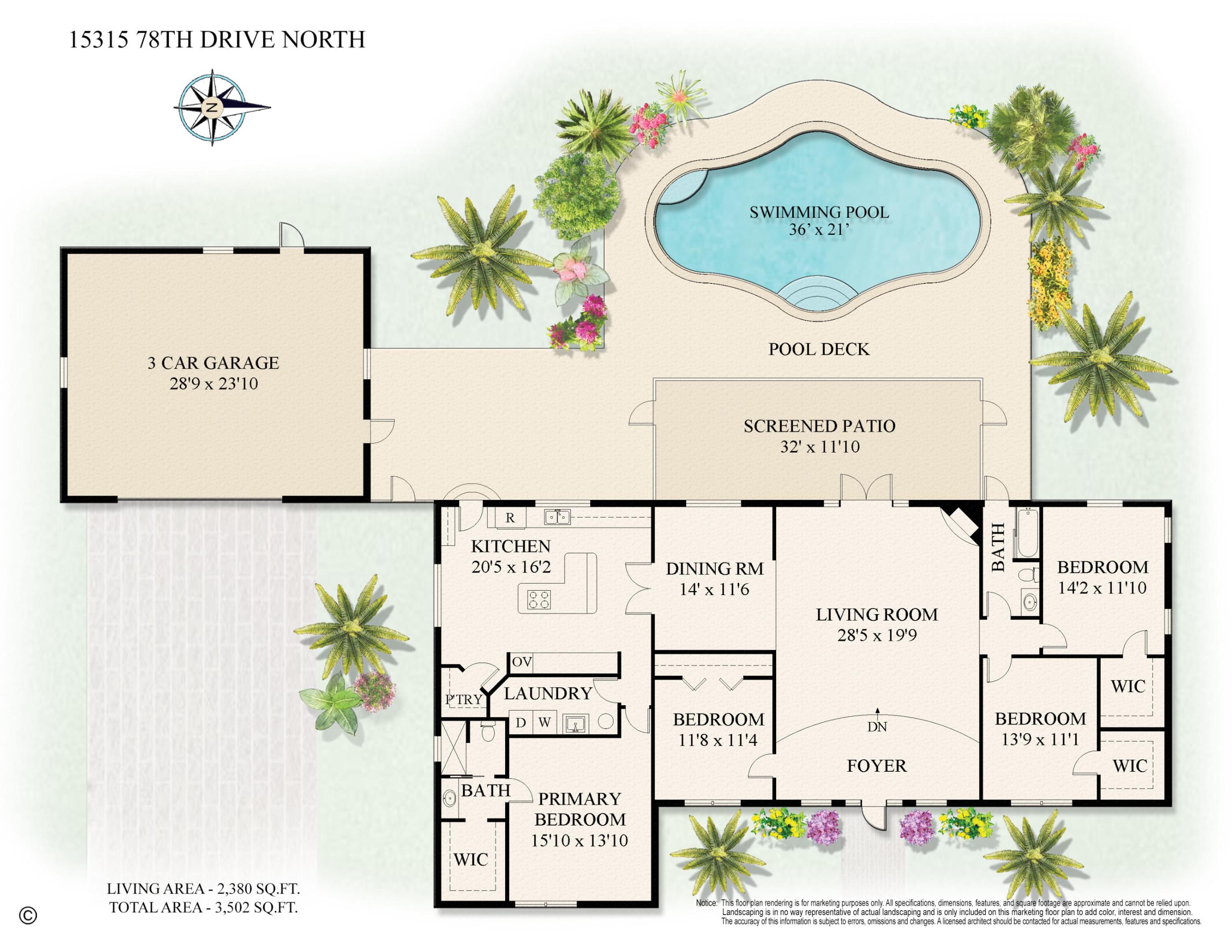 15315 78TH, Palm Beach Gardens FL 33418
