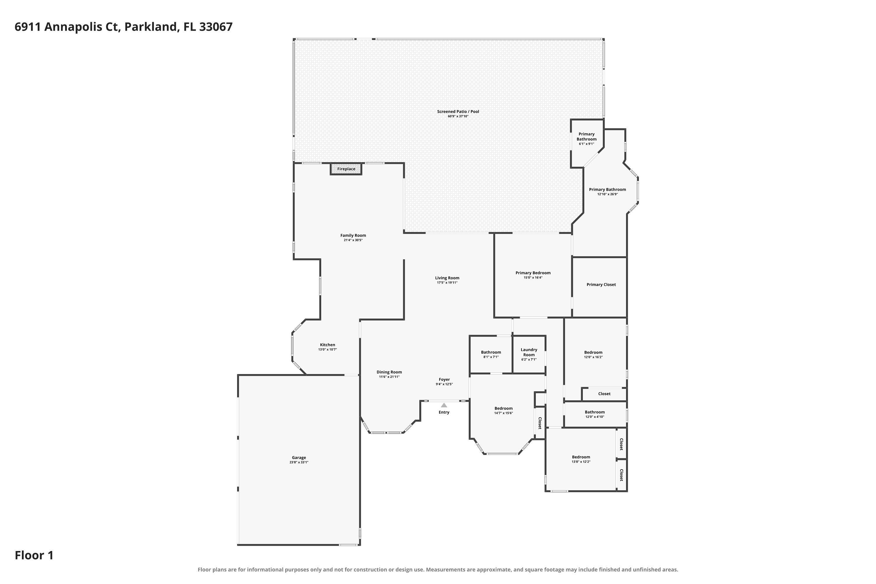 6911 ANNAPOLIS, Parkland FL 33067