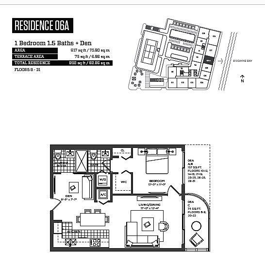 121 NE 34th #806A, Miami FL 33137