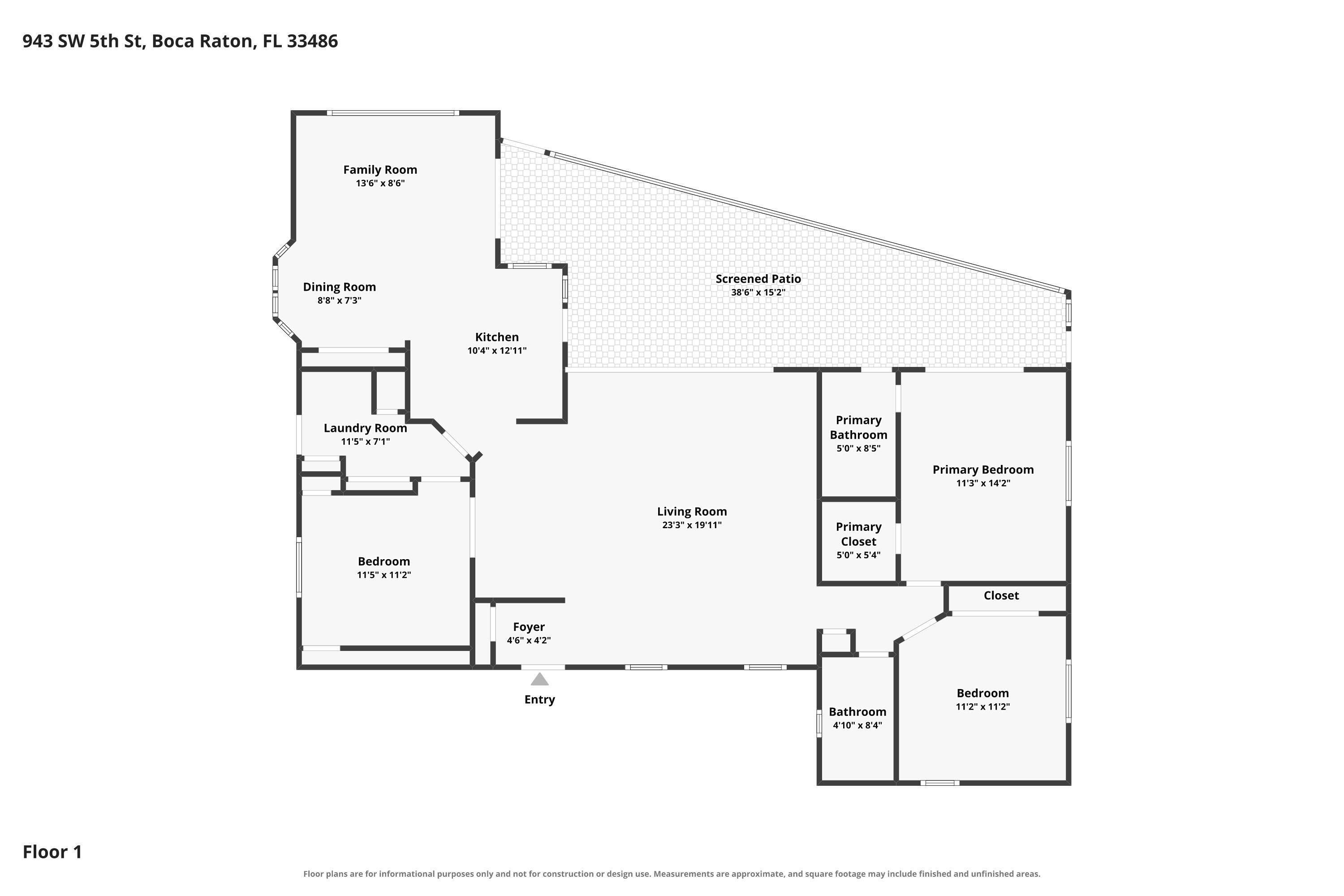 943 SW 5th, Boca Raton FL 33486