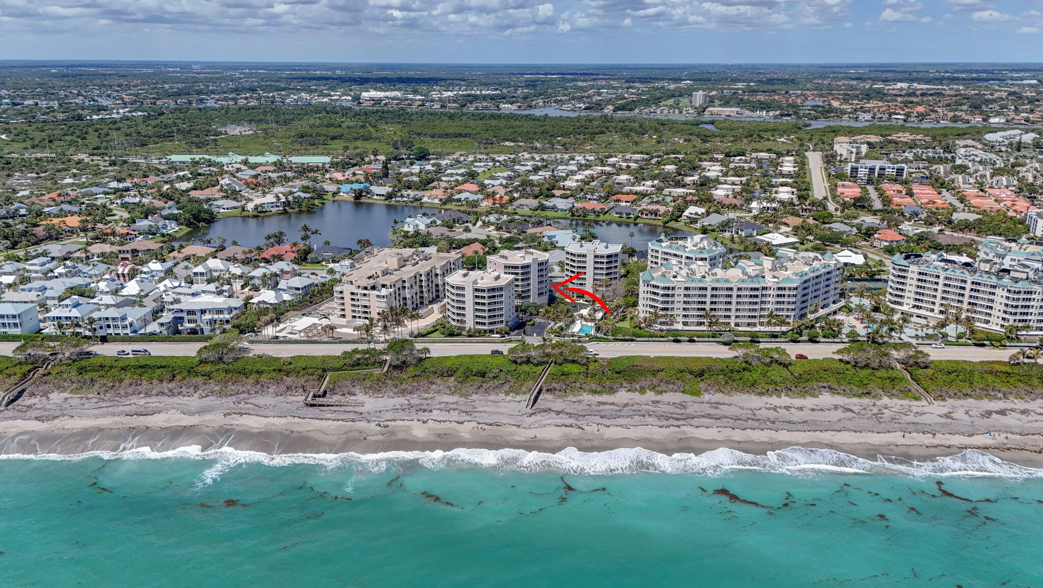 1660 S Highway A1A (Incl. separate deeded guest suite) #222, Jupiter FL 33477