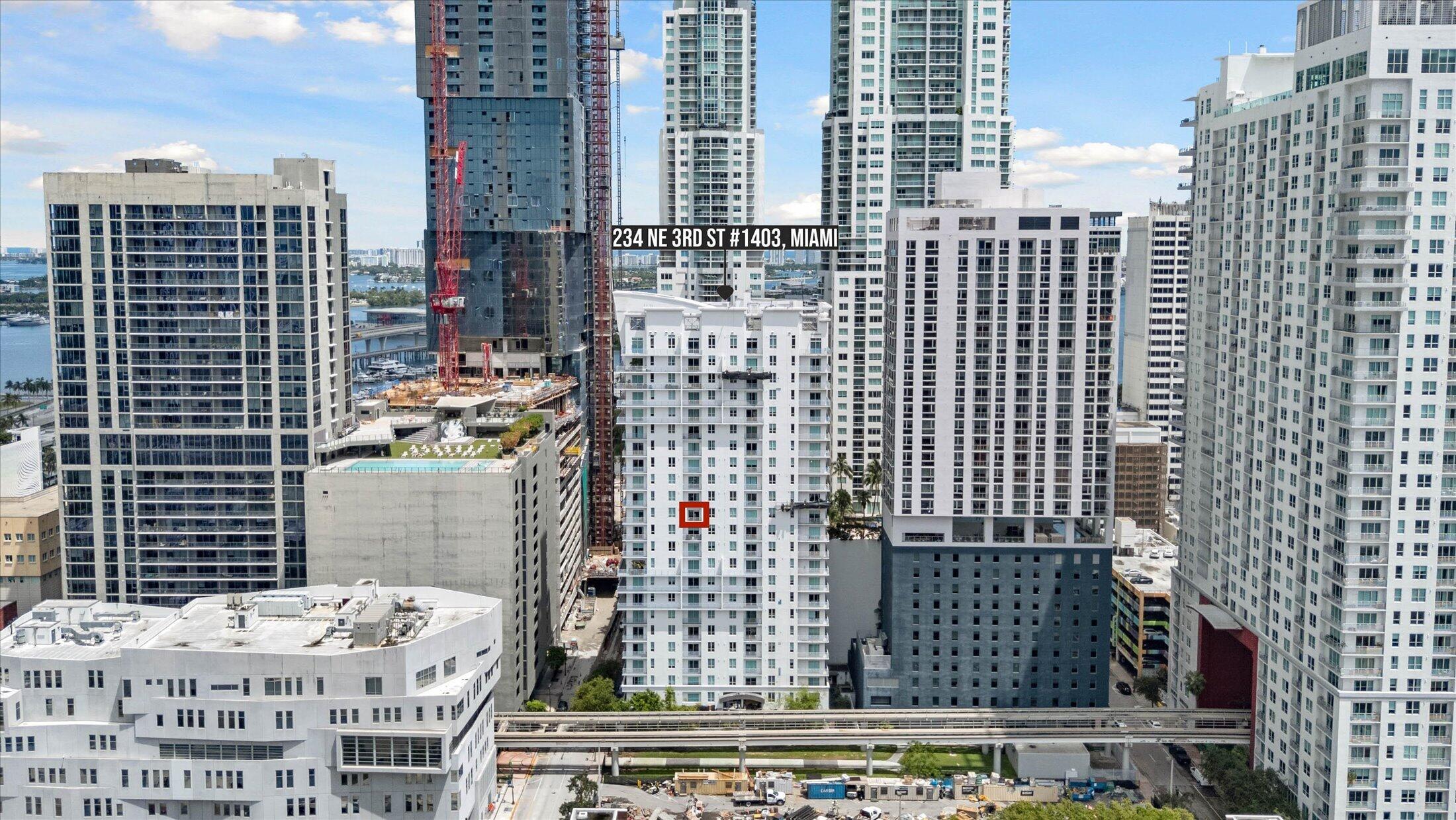 234 NE 3rd #1403, Miami FL 33132