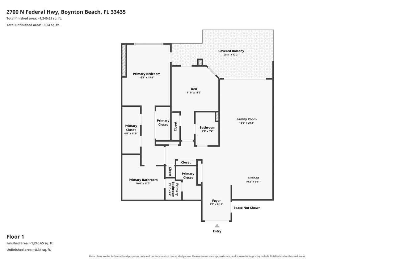 2700 N Federal #203, Boynton Beach FL 33435
