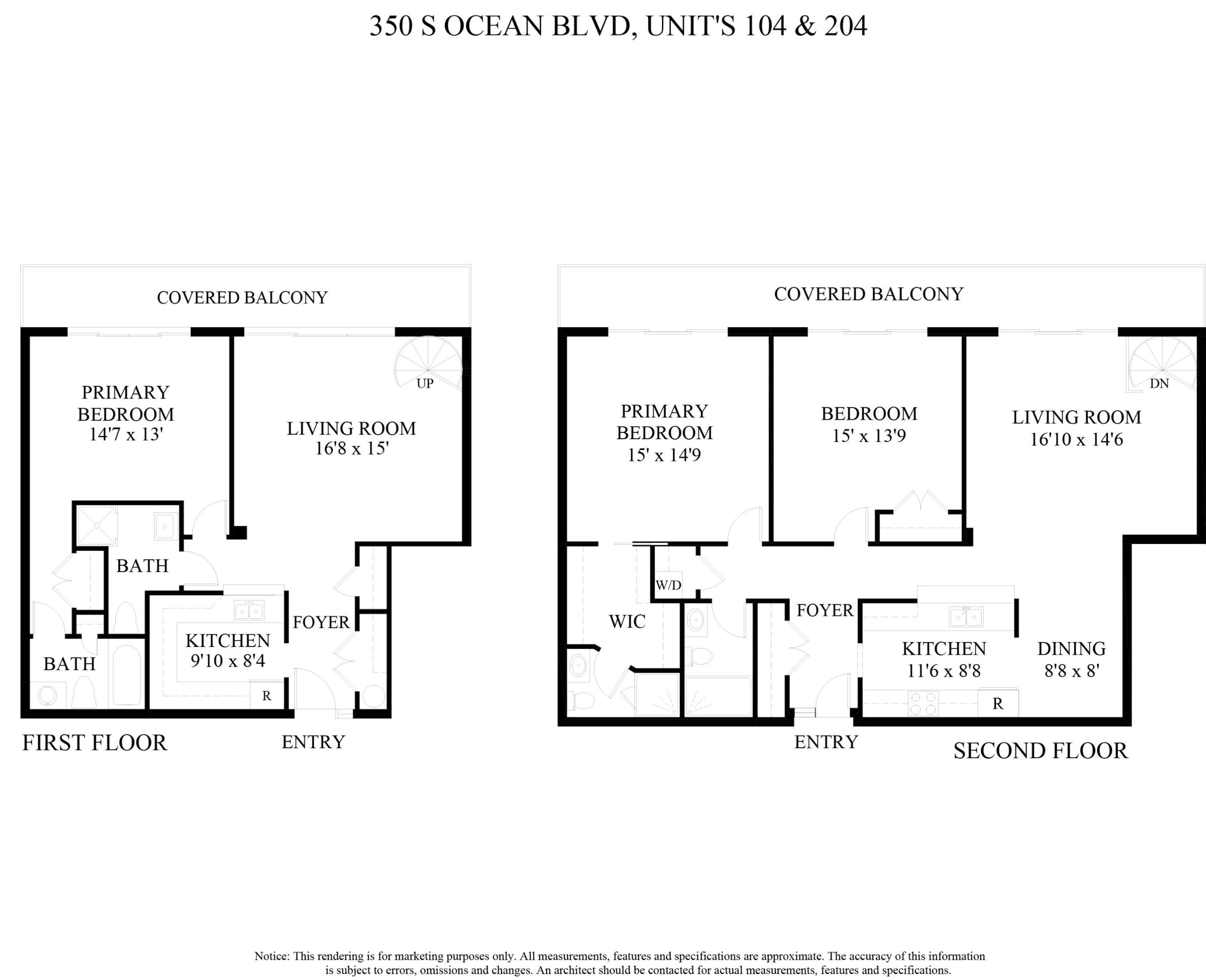 350 S OCEAN #204, Palm Beach FL 33480