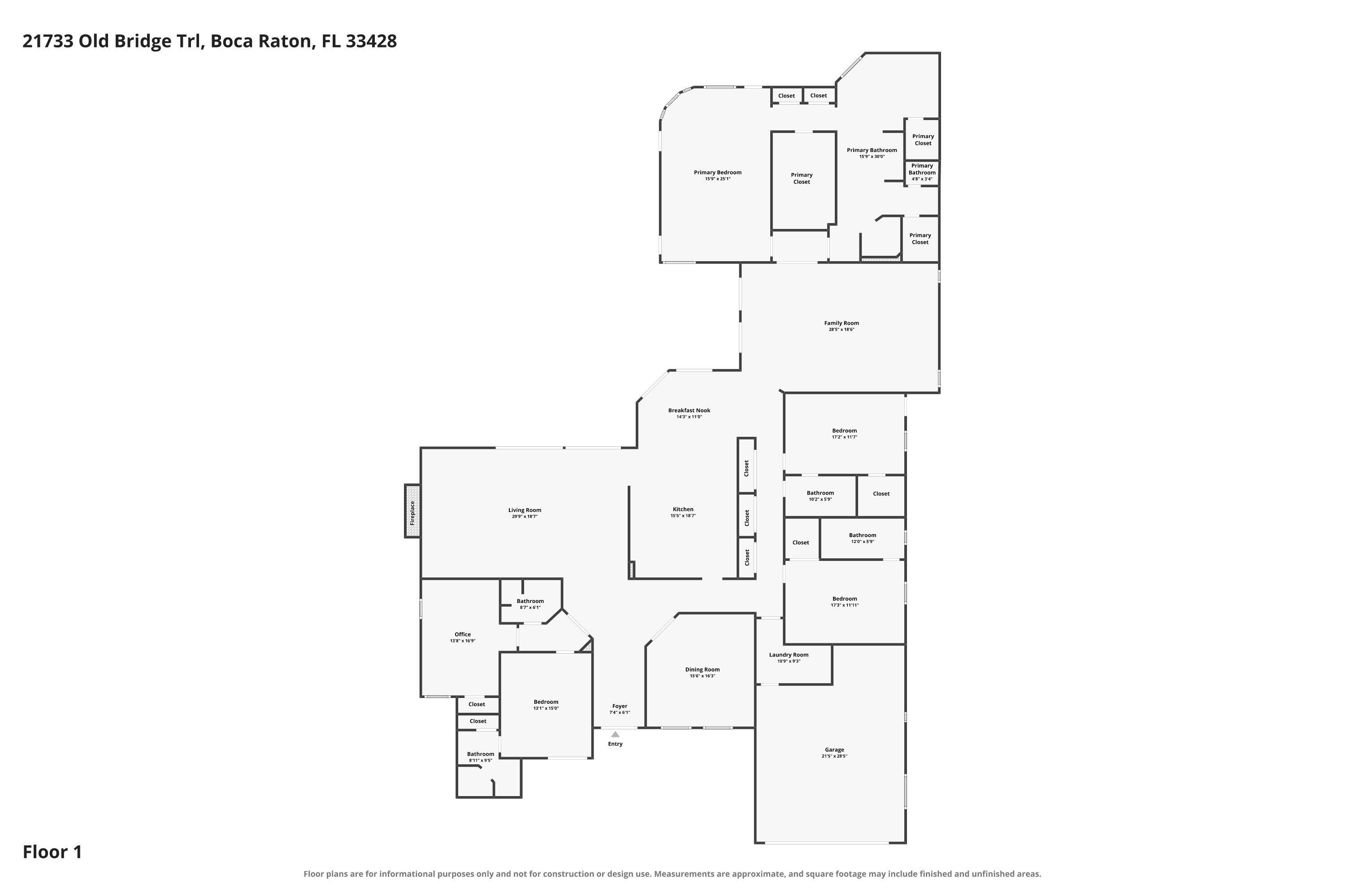 21733 Old Bridge, Boca Raton FL 33428
