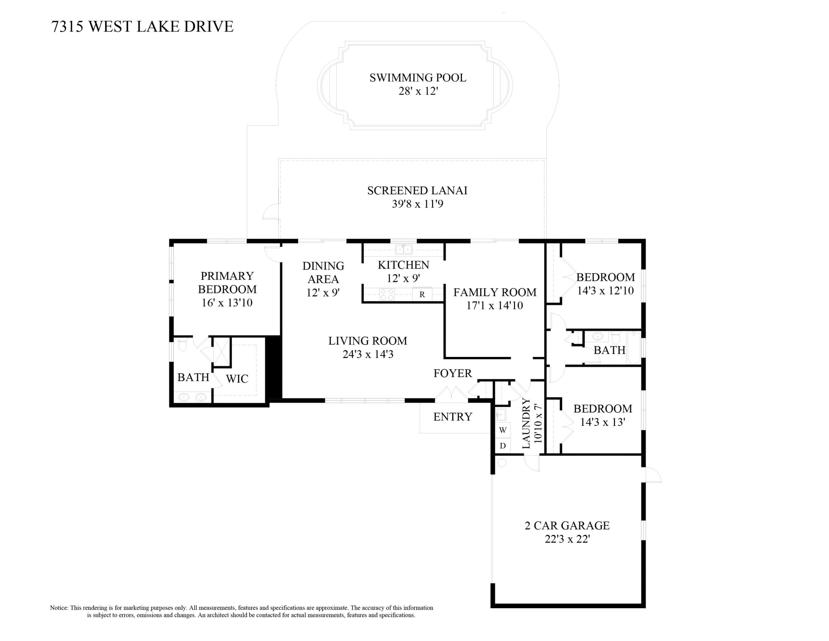 7315 W Lake, West Palm Beach FL 33406