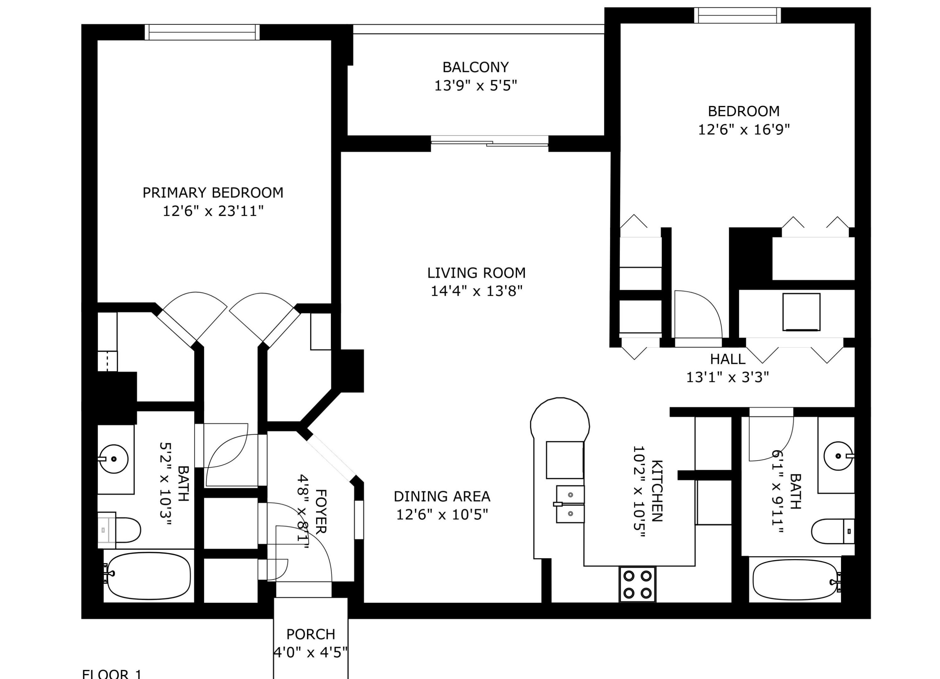 100 N FEDERAL #1416, Fort Lauderdale FL 33301