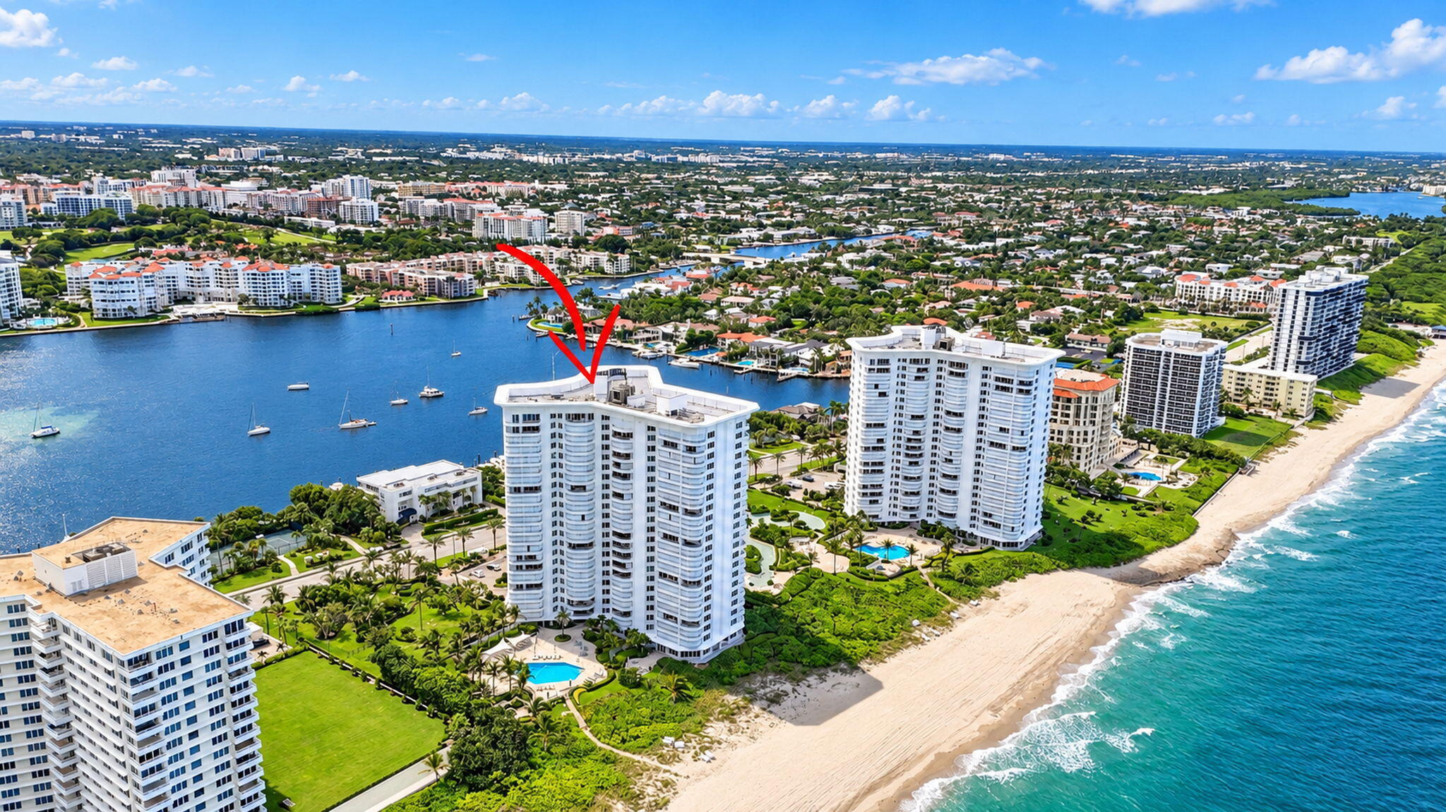 550 S Ocean #2209, Boca Raton FL 33432