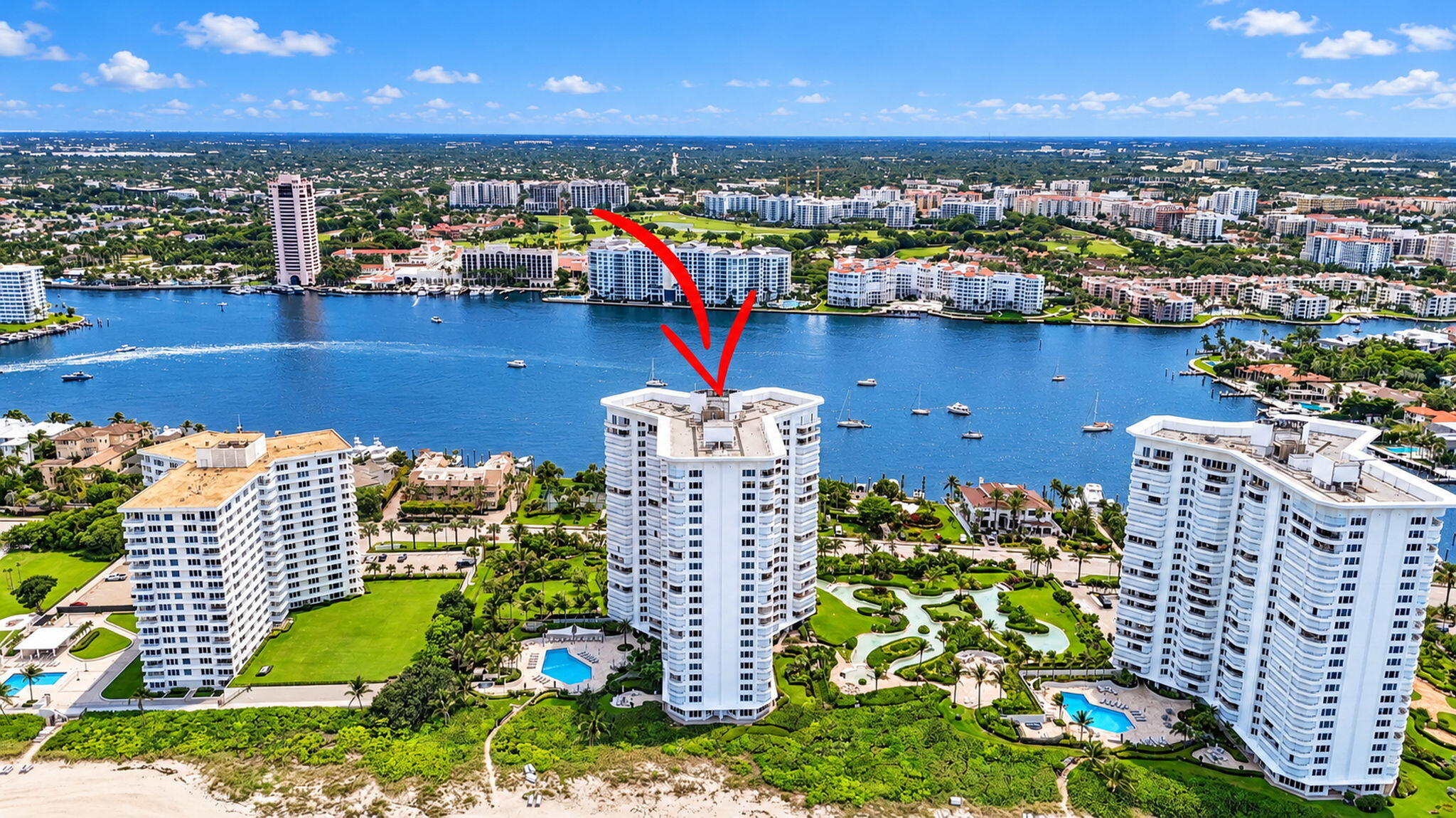 550 S Ocean #2209, Boca Raton FL 33432