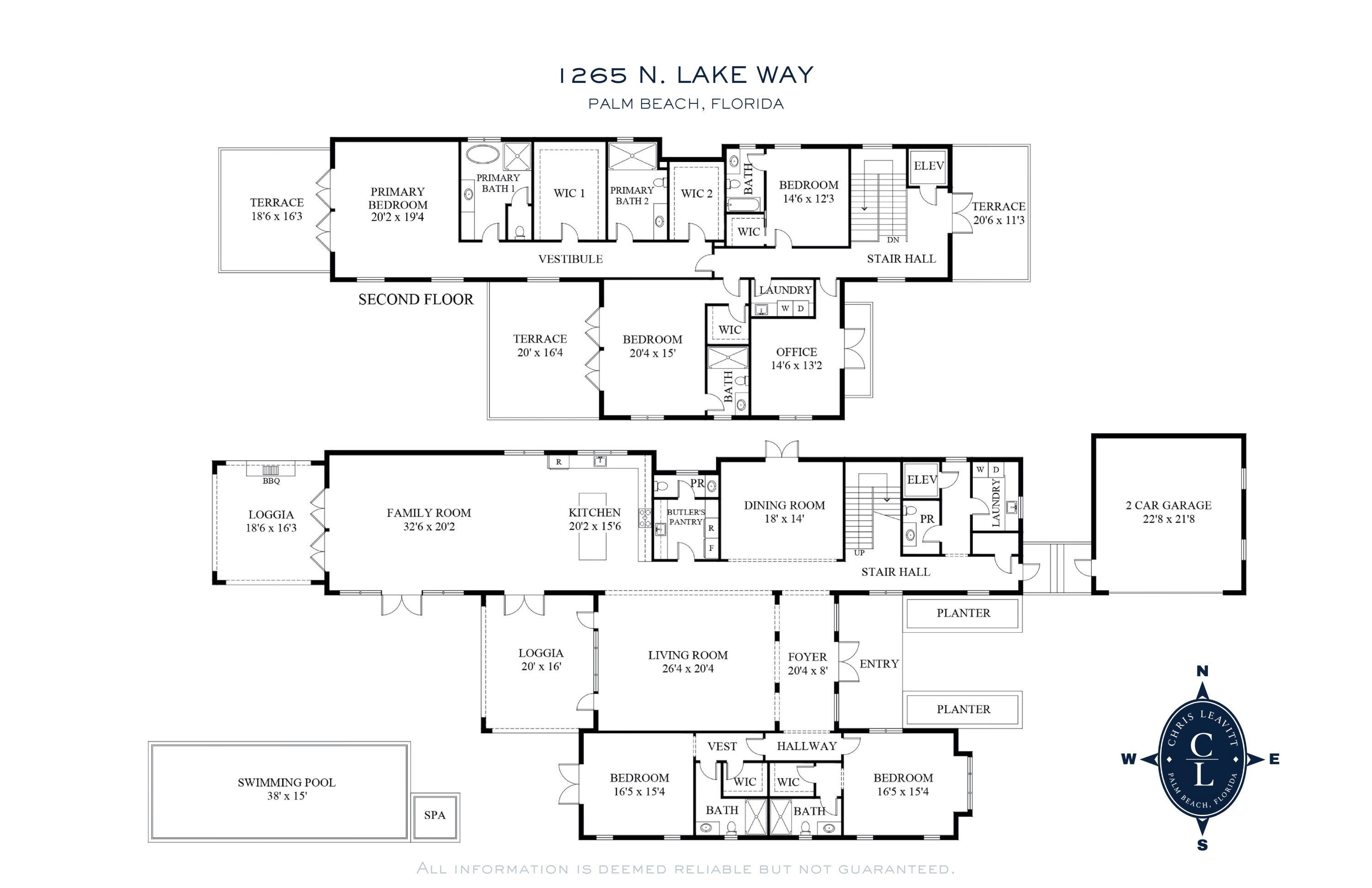 1265 N Lake, Palm Beach FL 33480