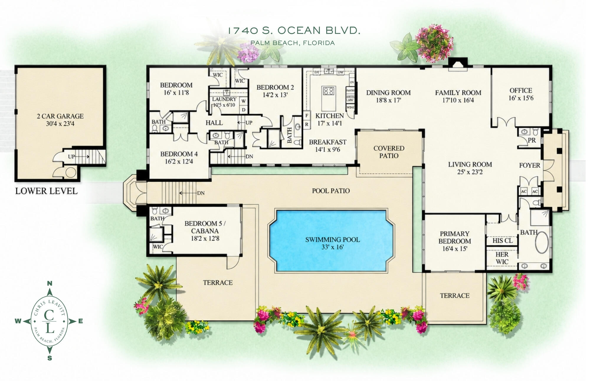 1740 S OCEAN, Palm Beach FL 33480
