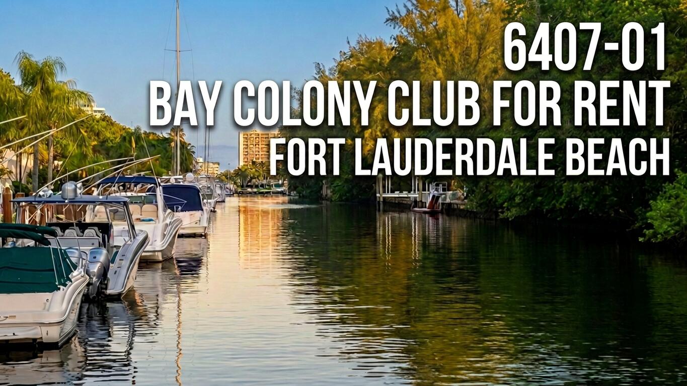 6407 Bay Club #Apt 1, Fort Lauderdale FL 33308