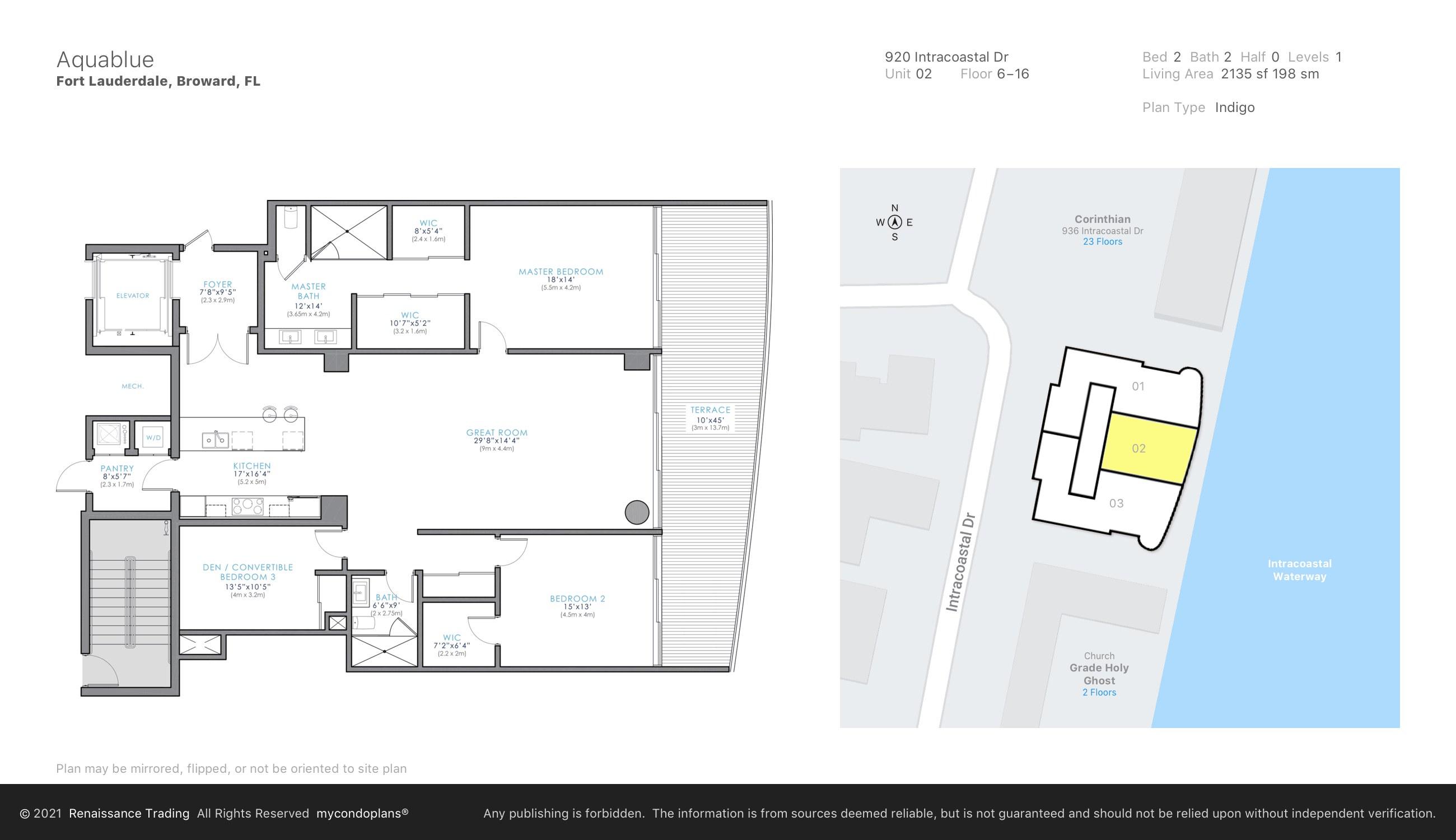 920 Intracoastal #1402, Fort Lauderdale FL 33304