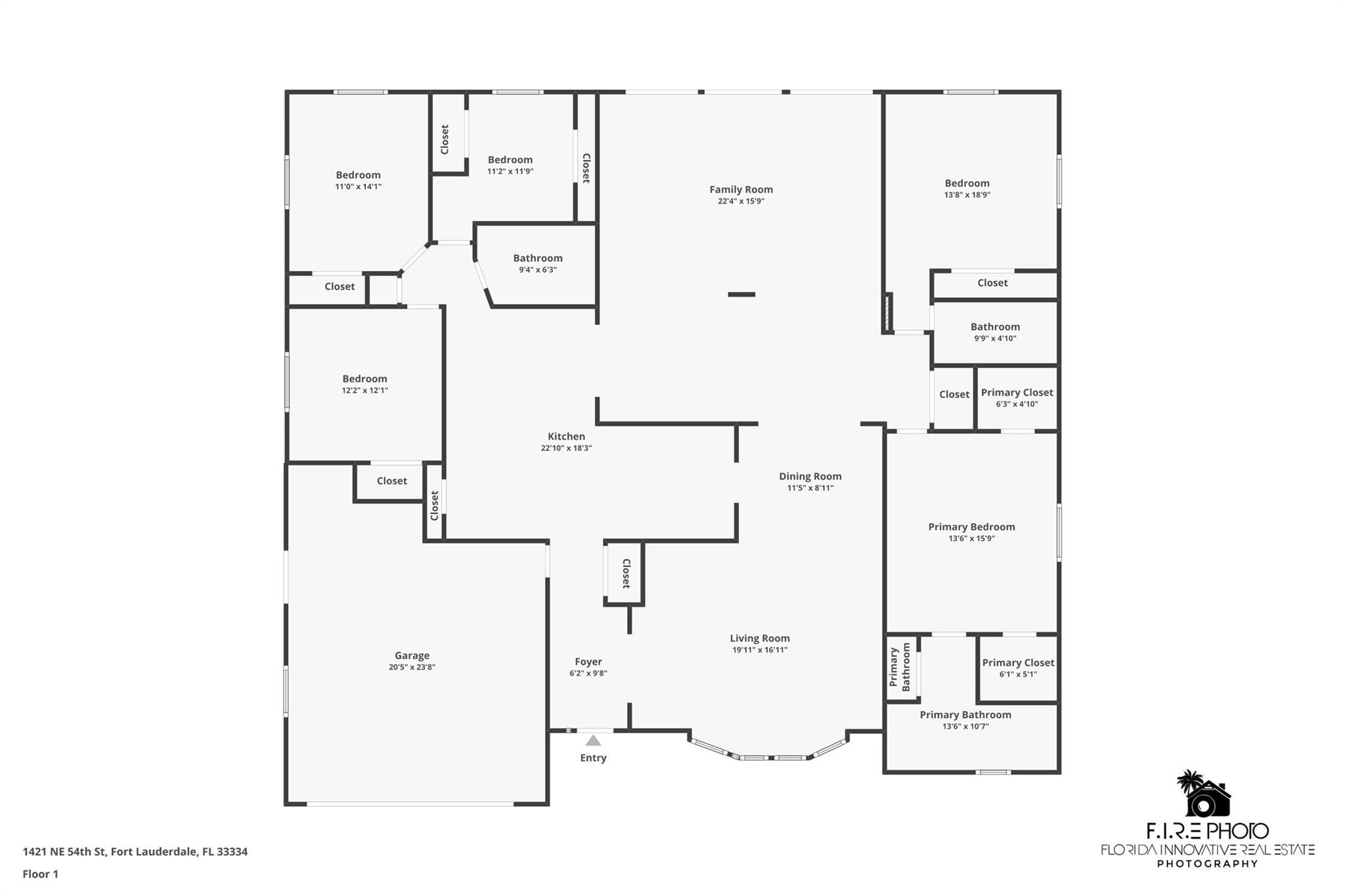 1421 NE 54th, Fort Lauderdale FL 33334
