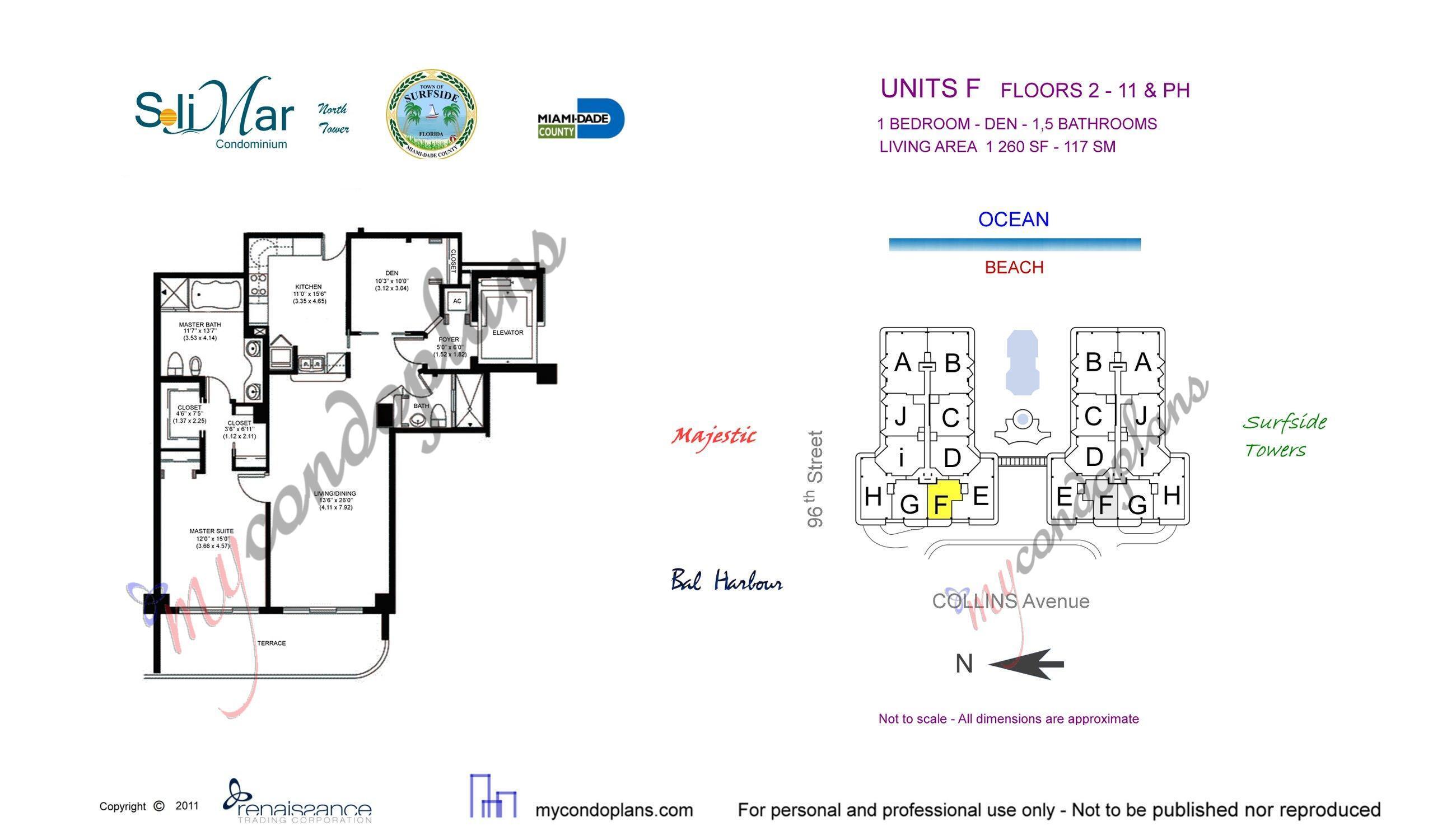 9595 Collins #N-8f, Surfside FL 33154