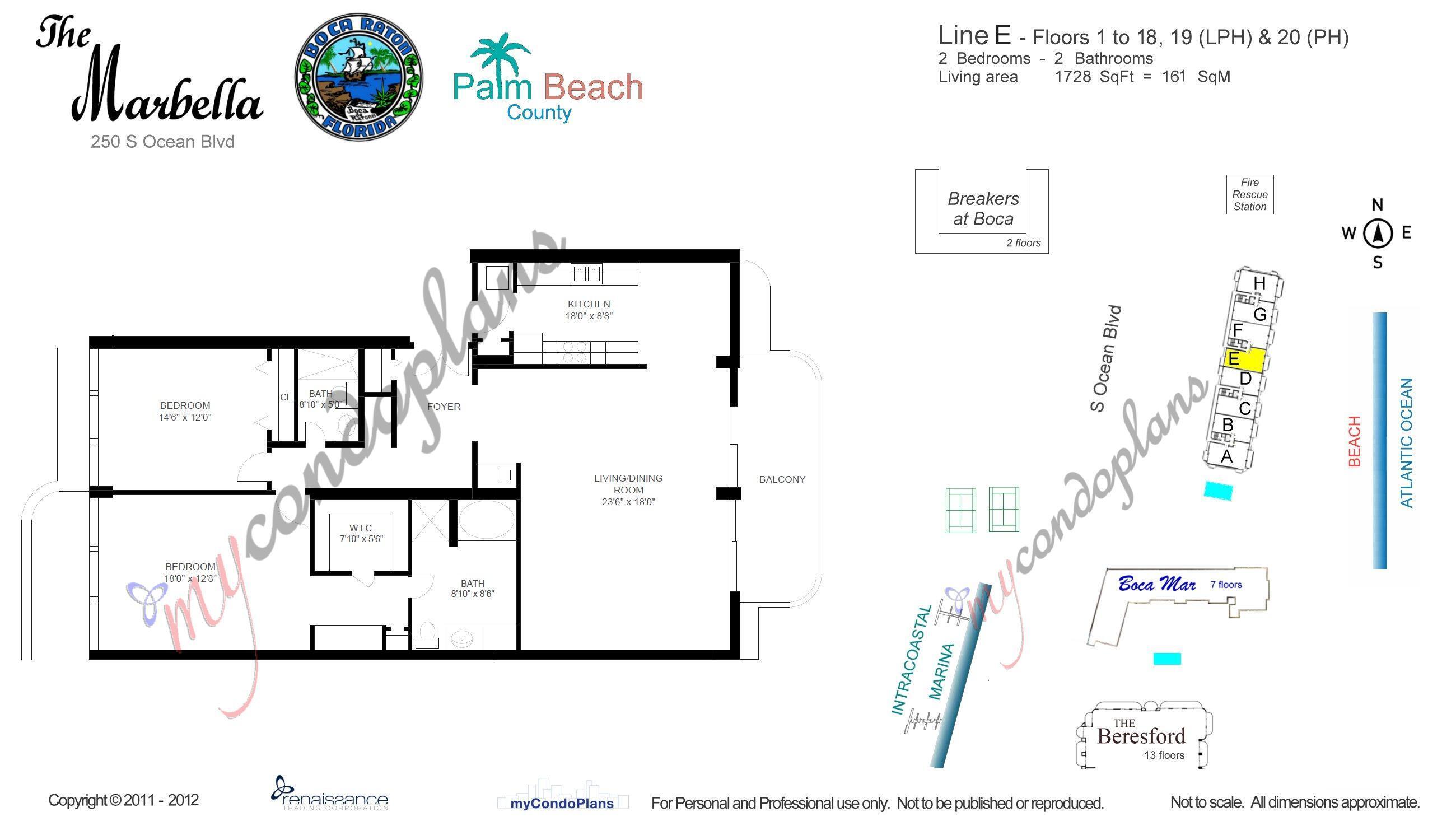 250 S Ocean 4e #4-e, Boca Raton FL 33432