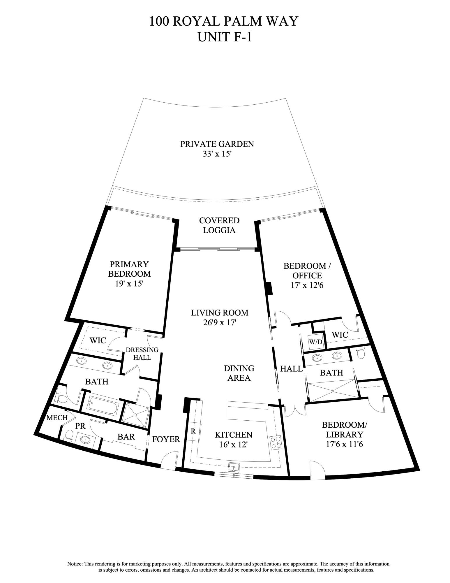 100 Royal Palm #F1, Palm Beach FL 33480