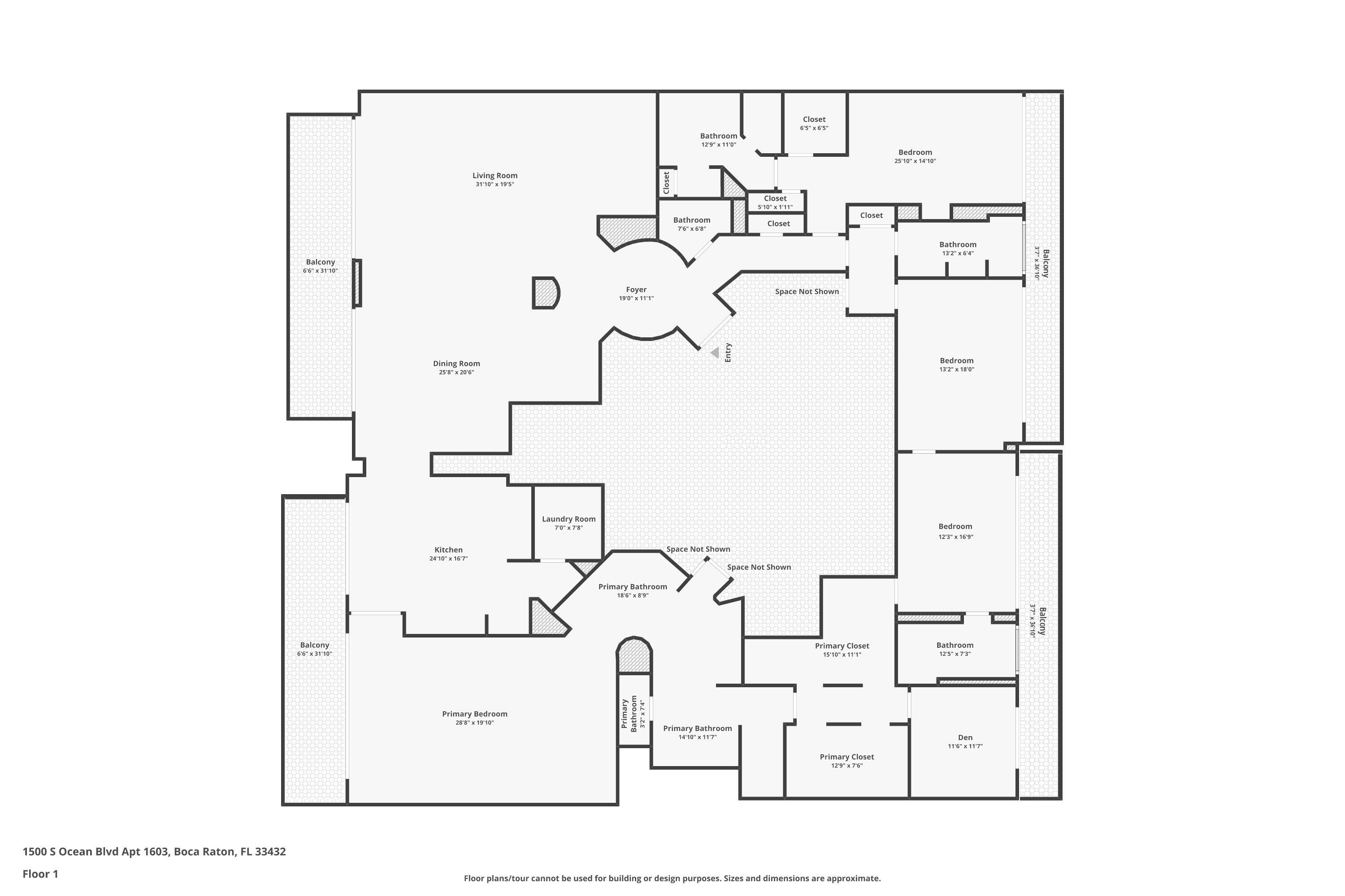 1500 S Ocean #1603/04, Boca Raton FL 33432