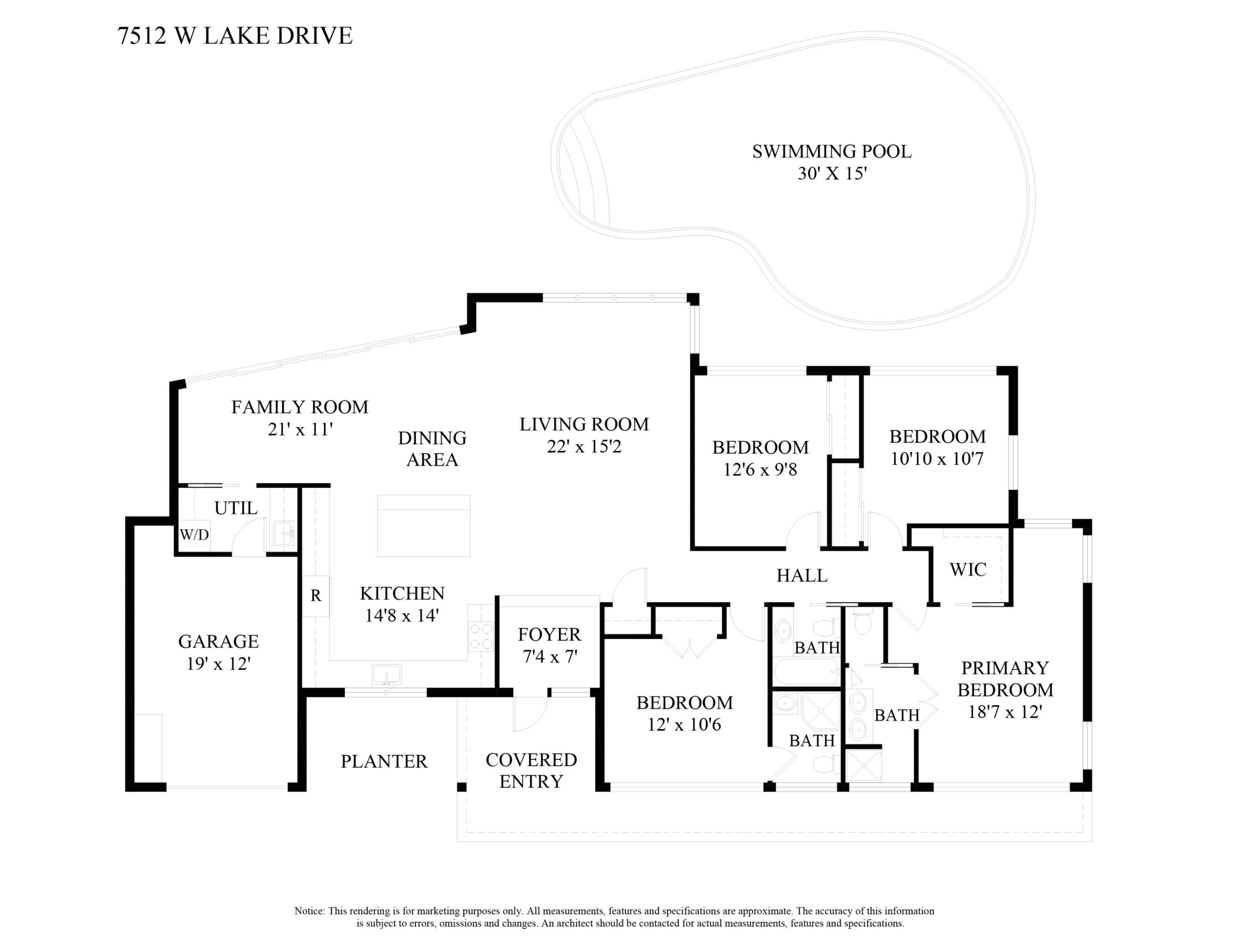 7512 W Lake, Lake Clarke Shores FL 33406