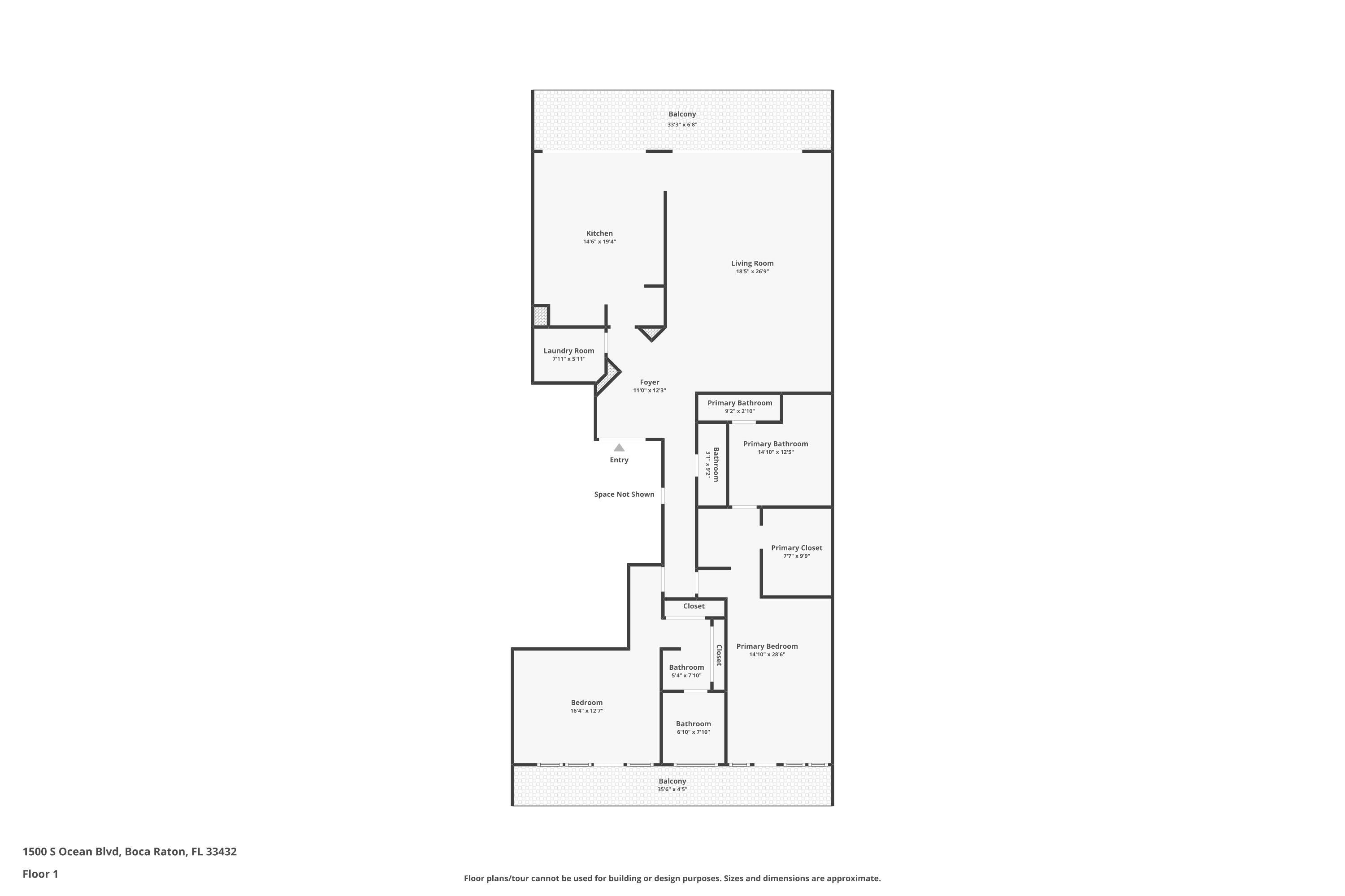 1500 S Ocean #704, Boca Raton FL 33432