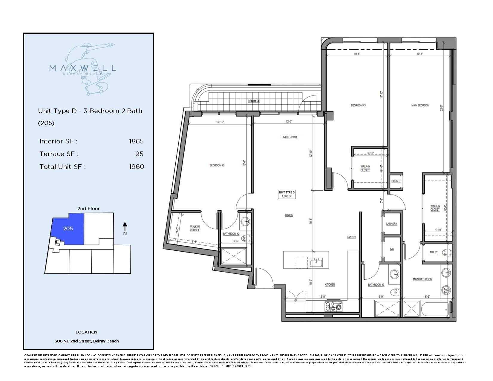 306 NE 2nd #Unit 205, Delray Beach FL 33483