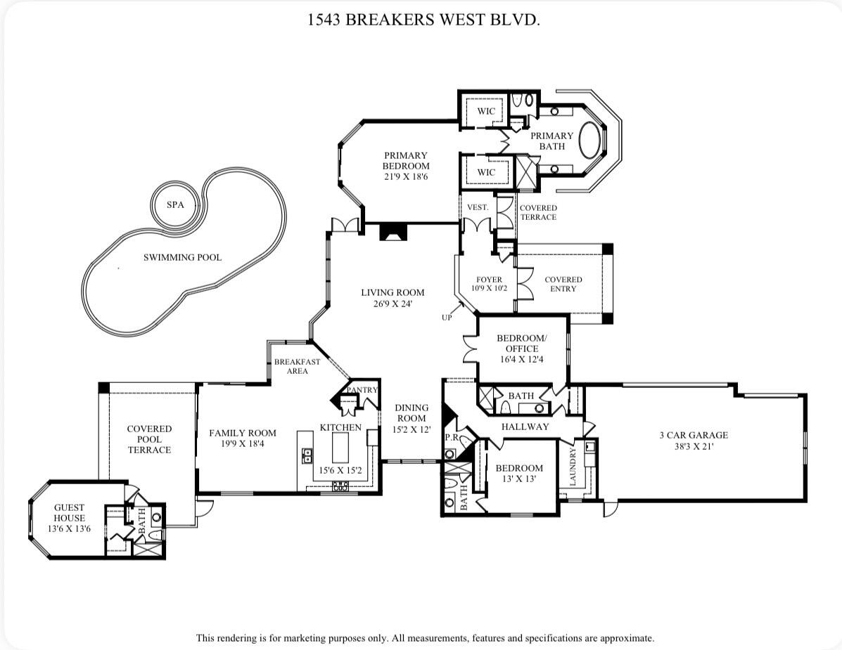 1543 Breakers West, West Palm Beach FL 33411