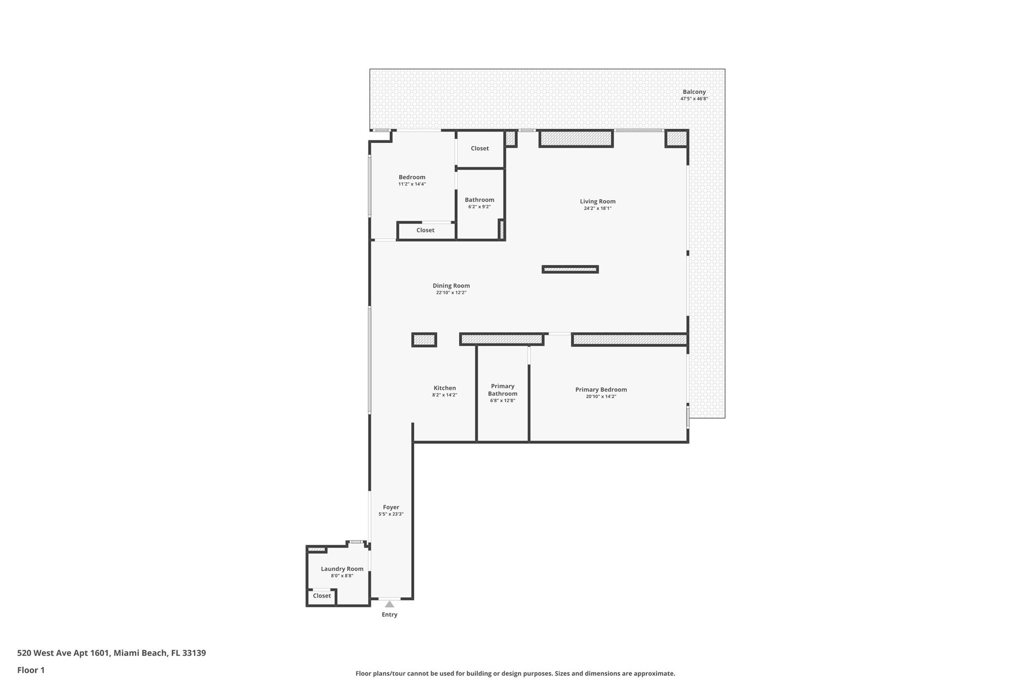 520 West Avenue #1601, Miami Beach FL 33139