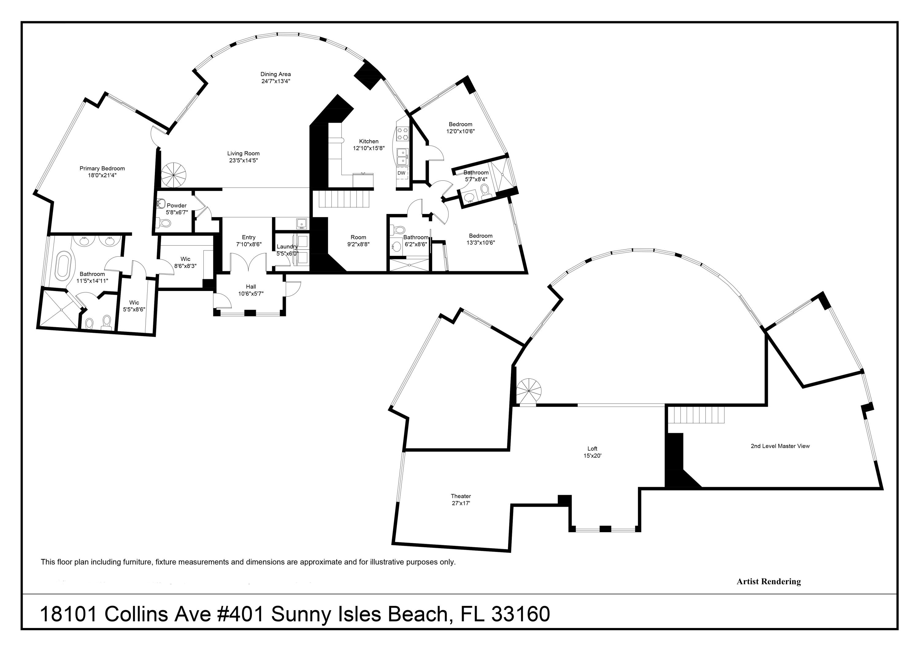 18101 Collins #401, Sunny Isles Beach FL 33160