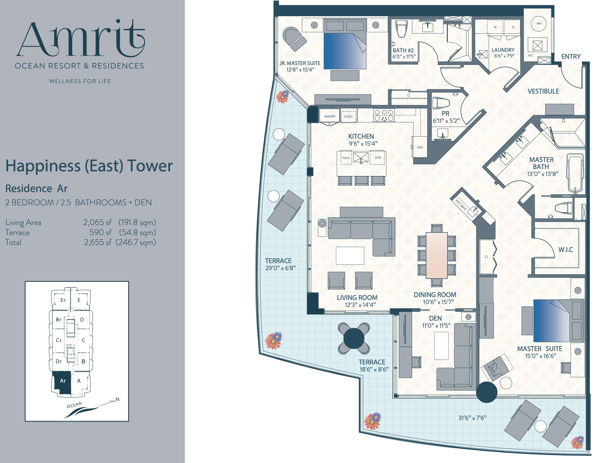3100 N Ocean #H1804, Singer Island FL 33404