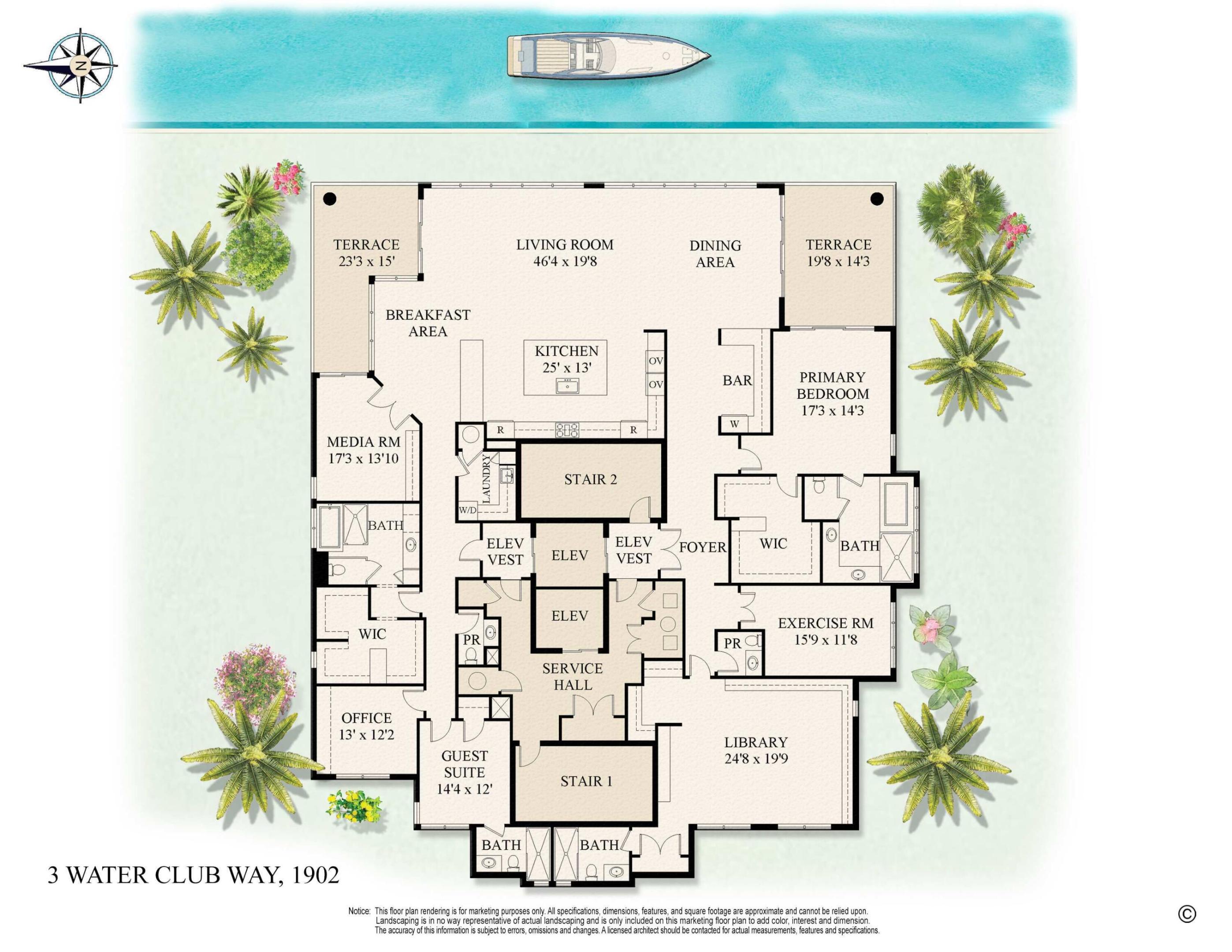 3 Water Club #1902, North Palm Beach FL 33408